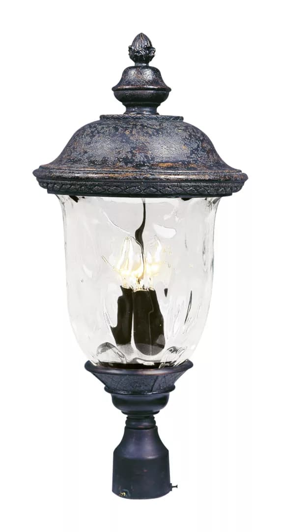 Carriage House VX 3-Light Outdoor Pole/Post Lan material