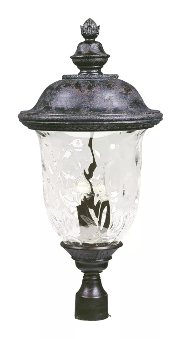 Carriage House VX 3-Light Outdoor Pole/Post Lan material