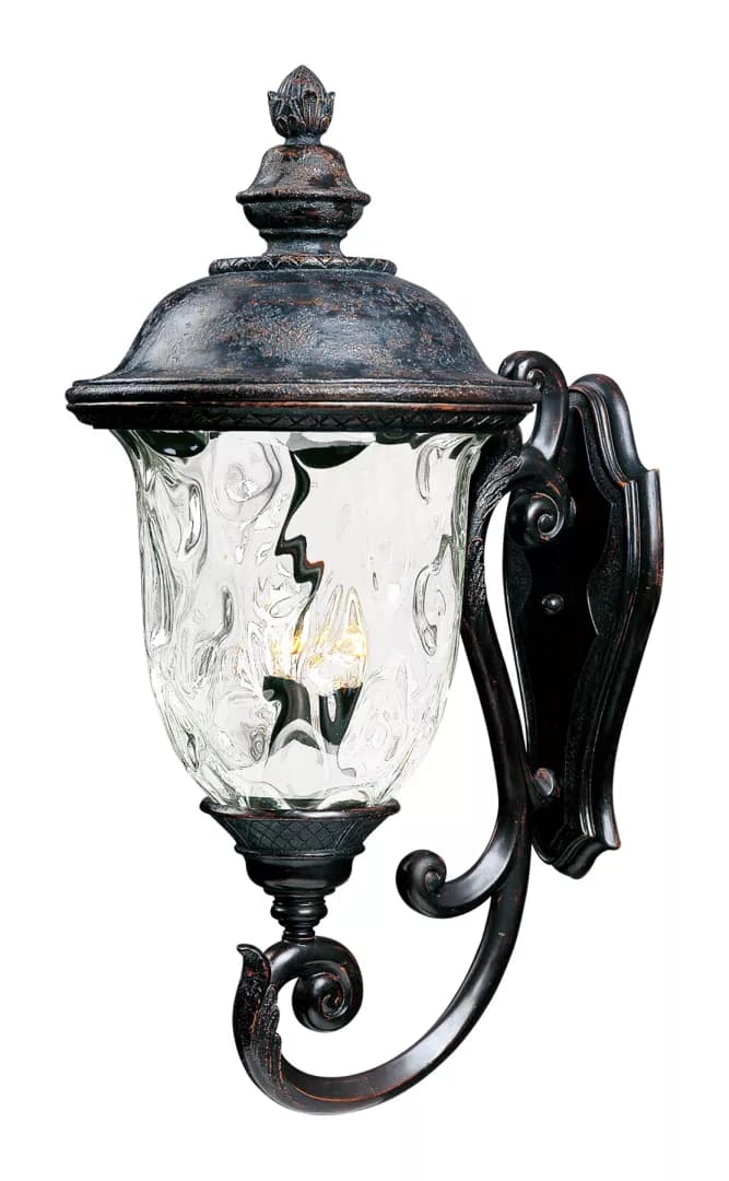 Carriage House VX 3-Light Outdoor Wall Lantern material