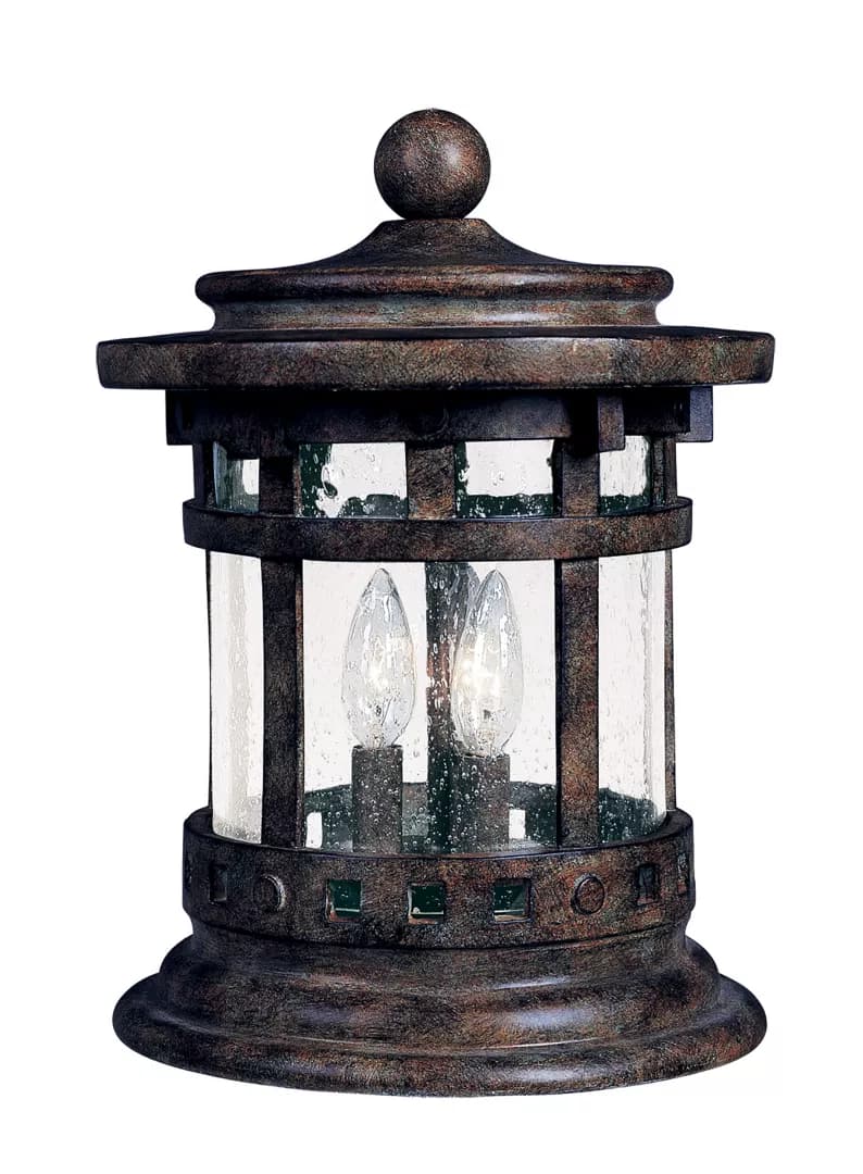 Santa Barbara VX 3-Light Outdoor Deck Lantern material