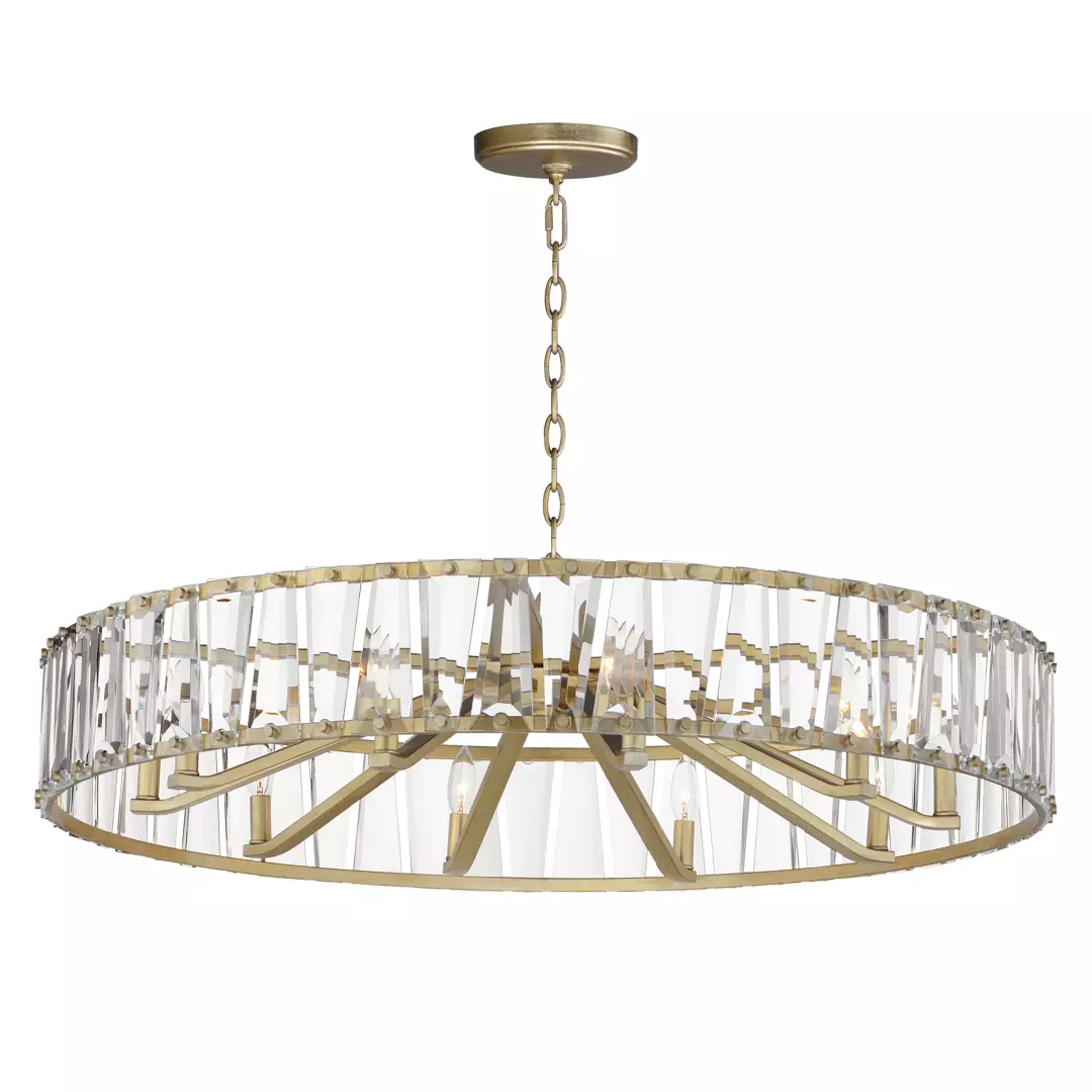 Odeon 10-Light Chandelier material