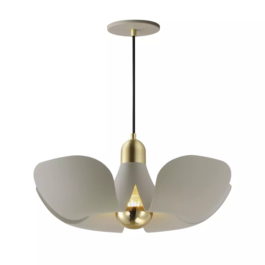 Poppy 18" Pendant material