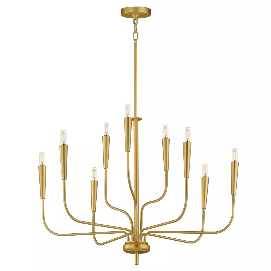 Vela 9-Light Chandelier material