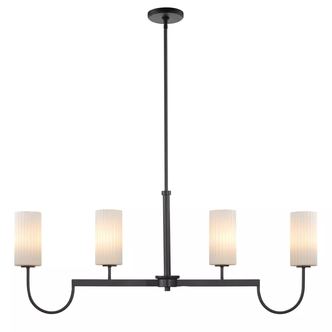 Town & Country 4-Light Linear Chandelier material