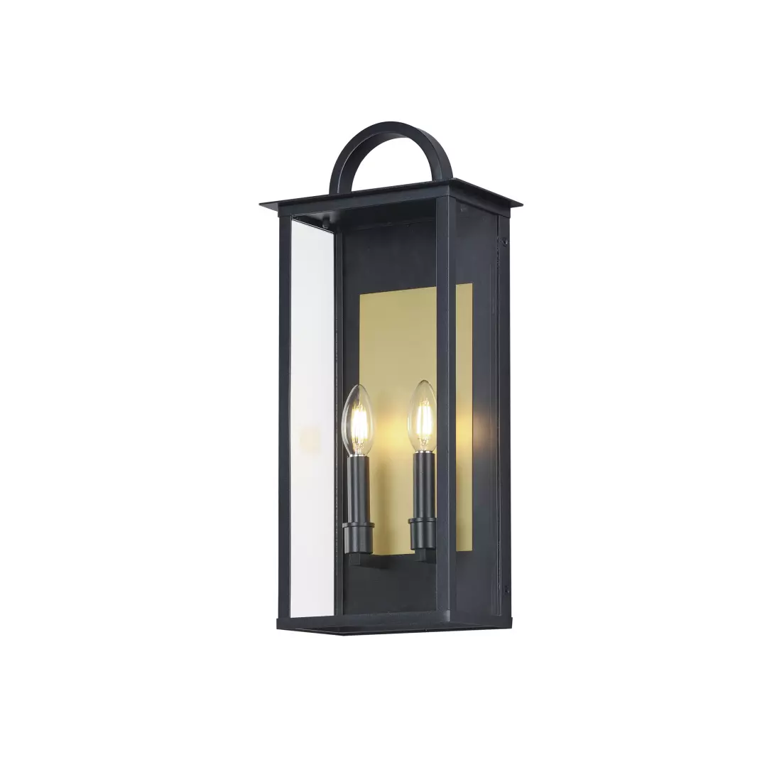 Manchester 2-Light Medium Outdoor Wall Sconce material