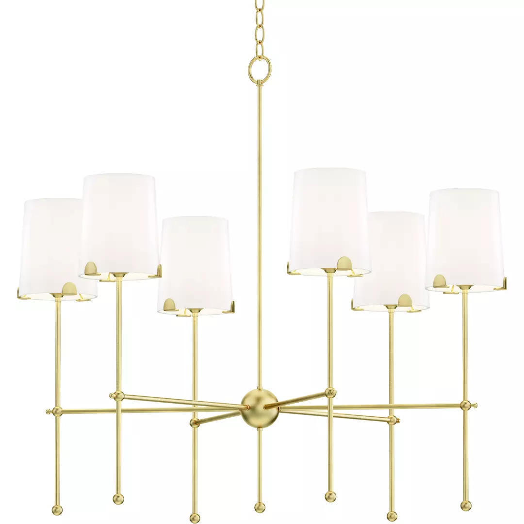 Huntington 6-Light Chandelier material
