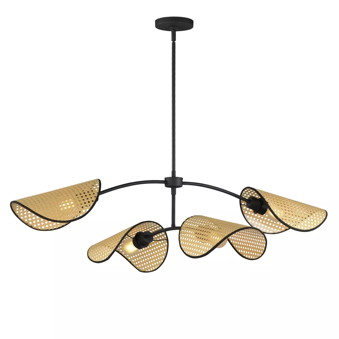 Bonnet 4-Light Chandelier material