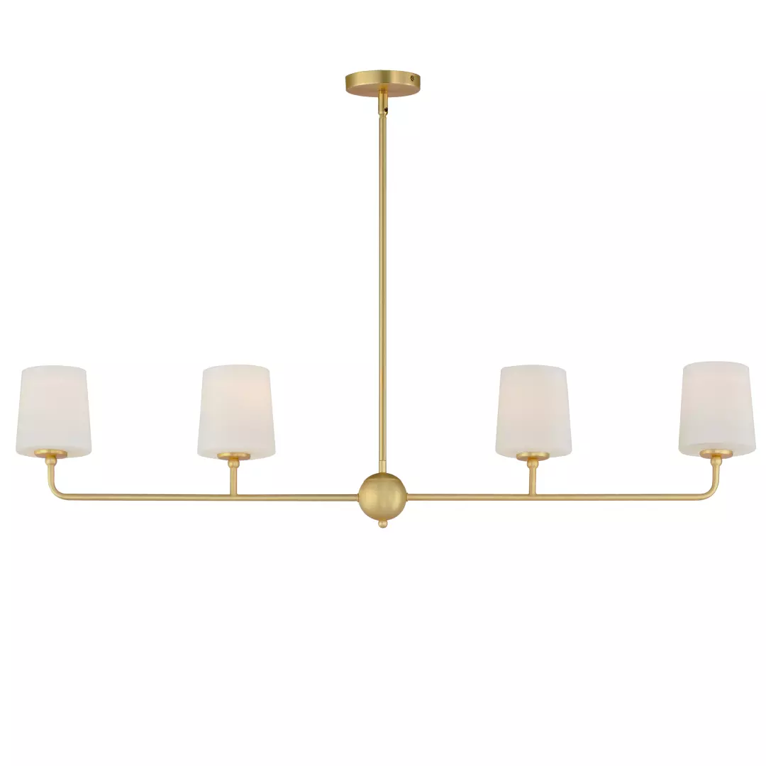 Bristol 4-Light Linear Chandelier material