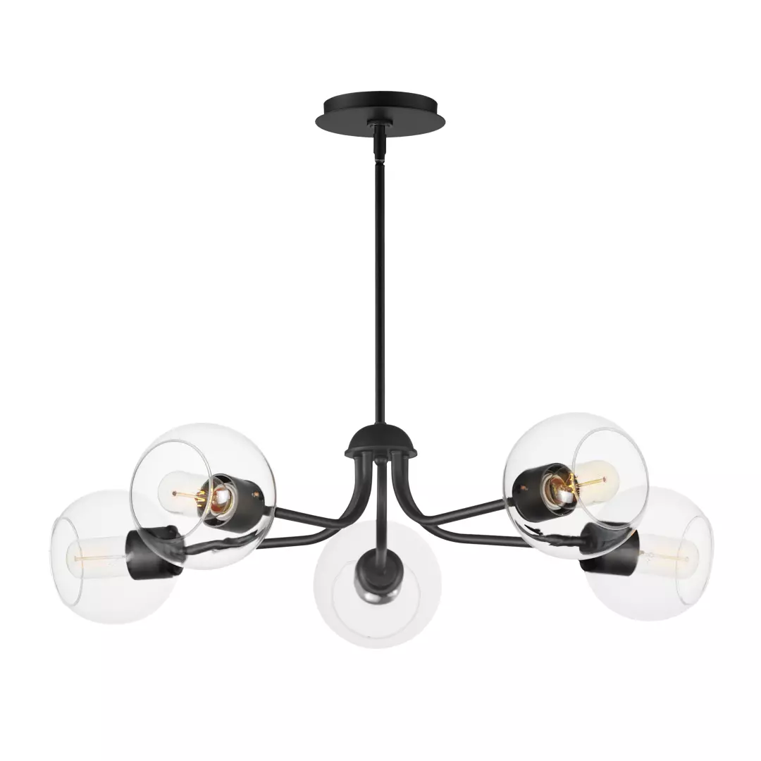 Knox 5-Light Globe Chandelier material