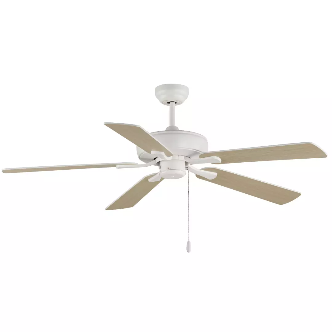 52" Super-Max Ceiling Fan - White material