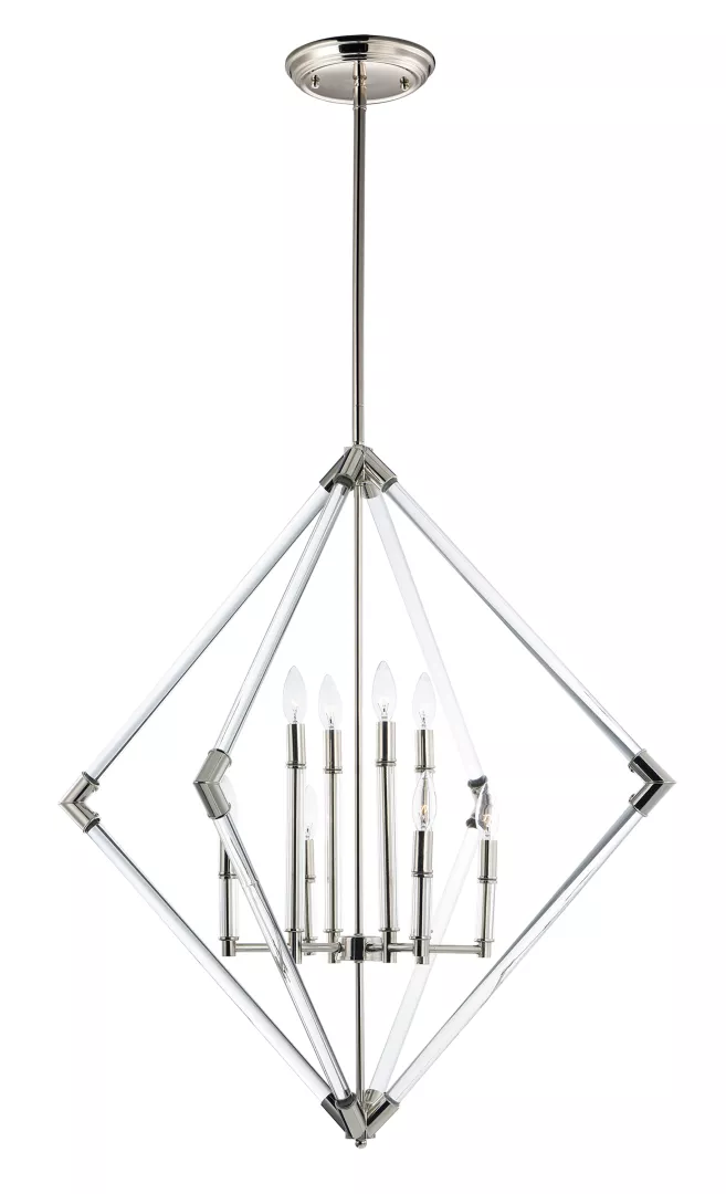 Lucent 8-Light Pendant material
