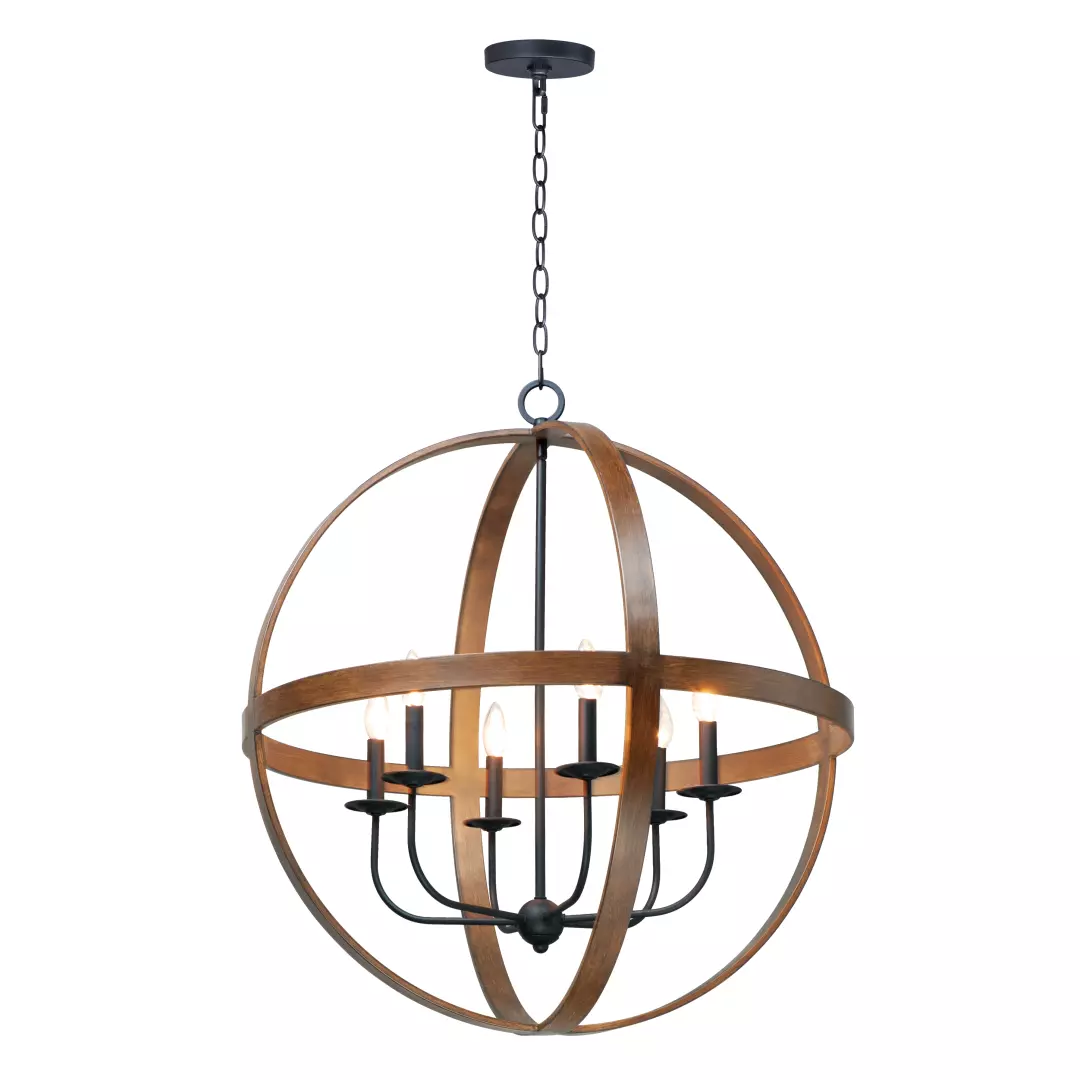 Compass 6-Light Pendant material