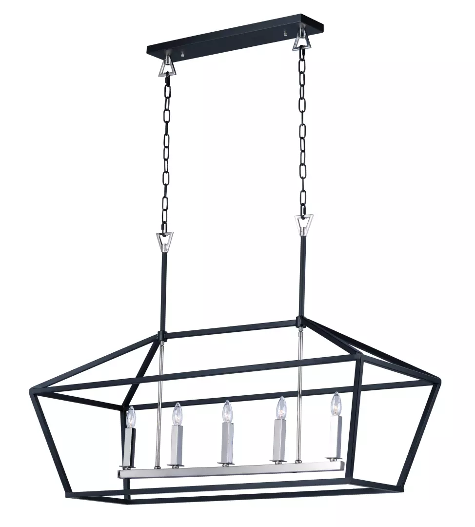 Abode 5-Light Linear Chandelier material