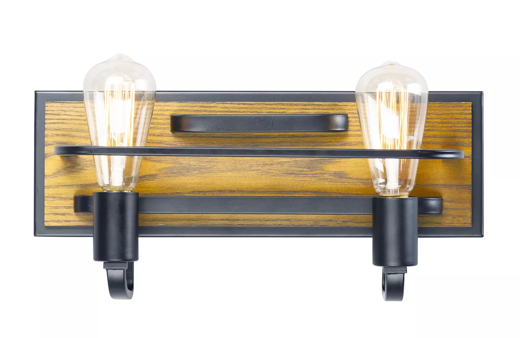 Black Forest 2-Light Bath Vanity material