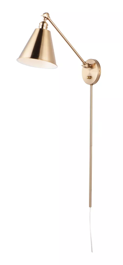 Library 1-Light Wall Sconce material