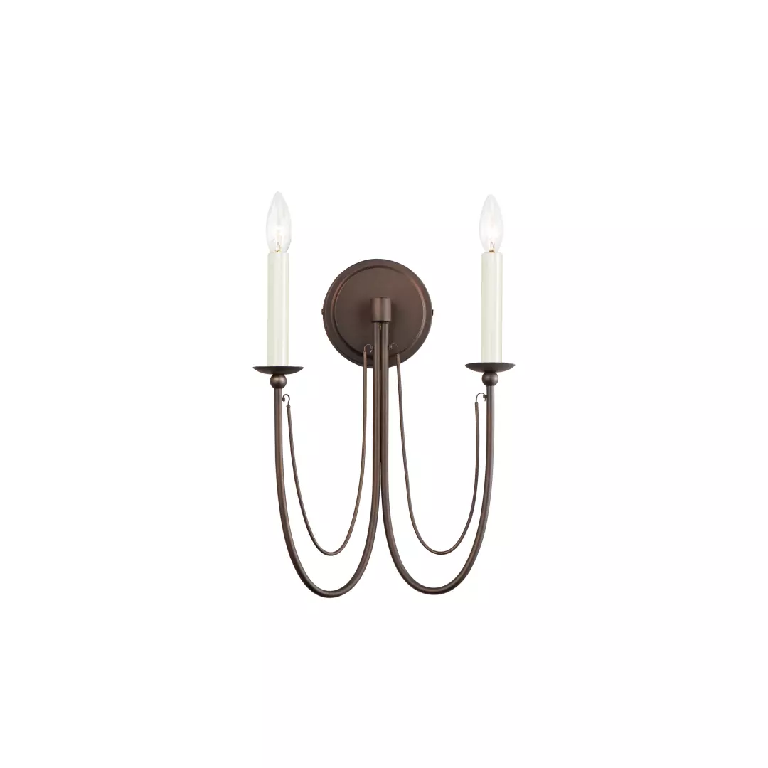 Plumette 2-Light Wall Sconce material