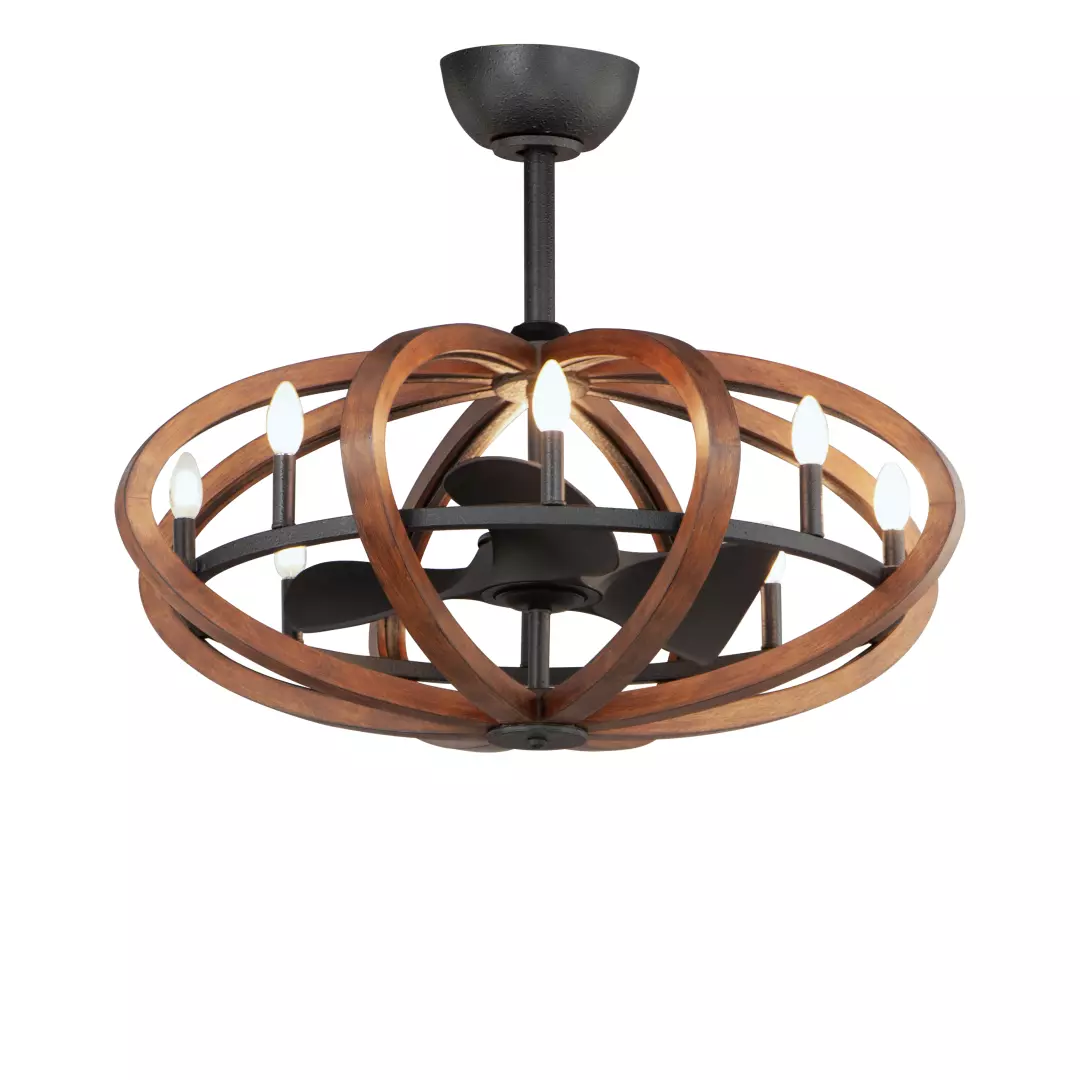 Bodega Bay 8-Light WiFi-enabled LED Fandelight material