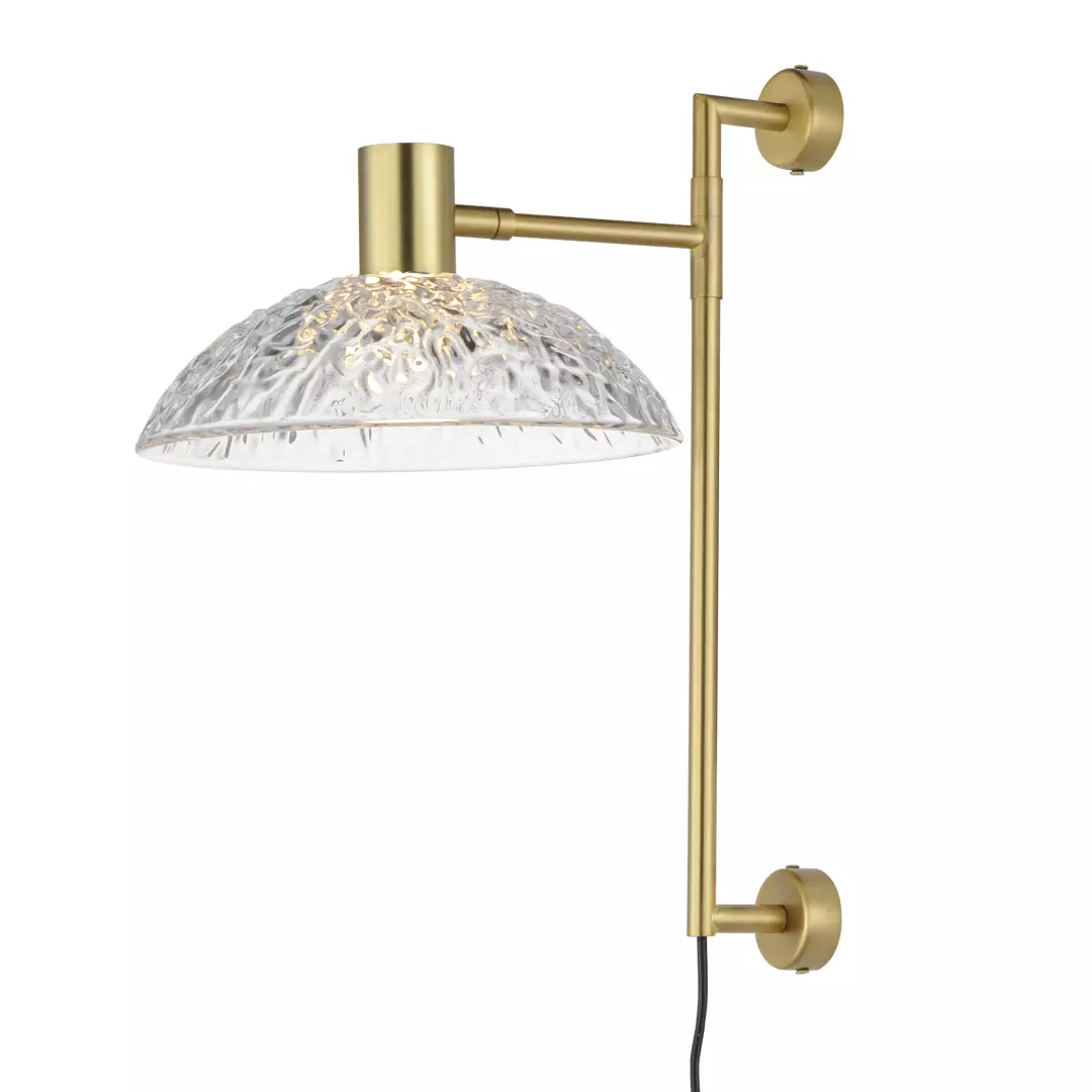 Metropolis 1-Light Pin-Up LED Sconce material