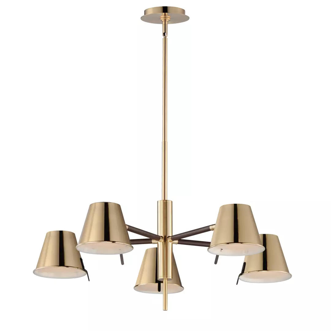 Carlo 5-Light LED Chandelier material