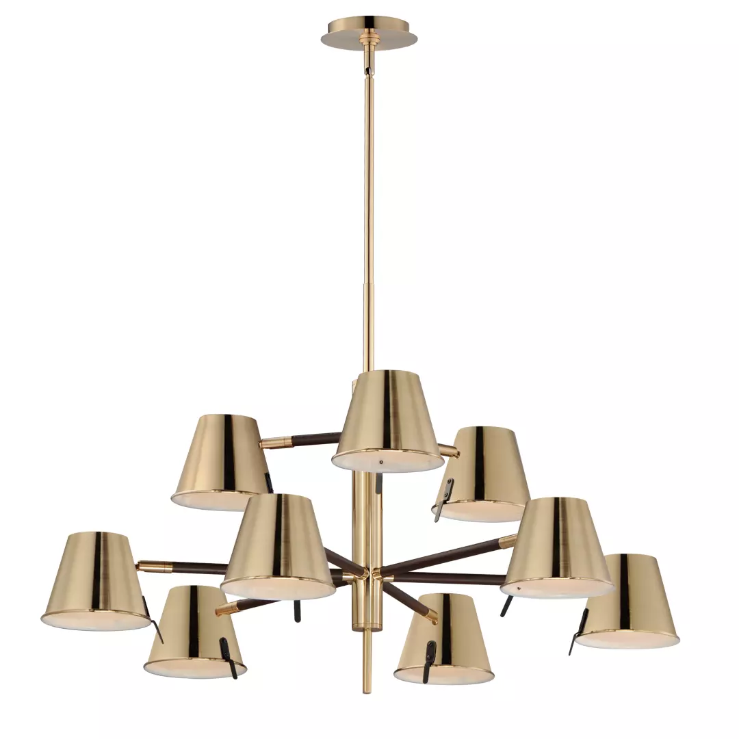 Carlo 9-Light LED Chandelier material