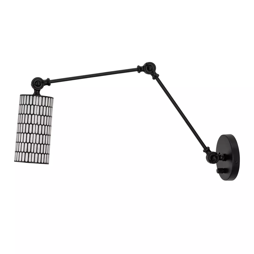 Shaka 1-Light Swing Arm Wall Sconce material