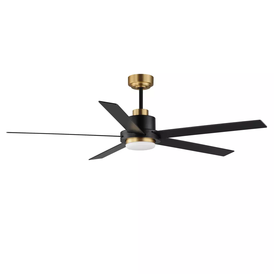 Daisy 60" 5-Blade Fan w LED Light Kit material