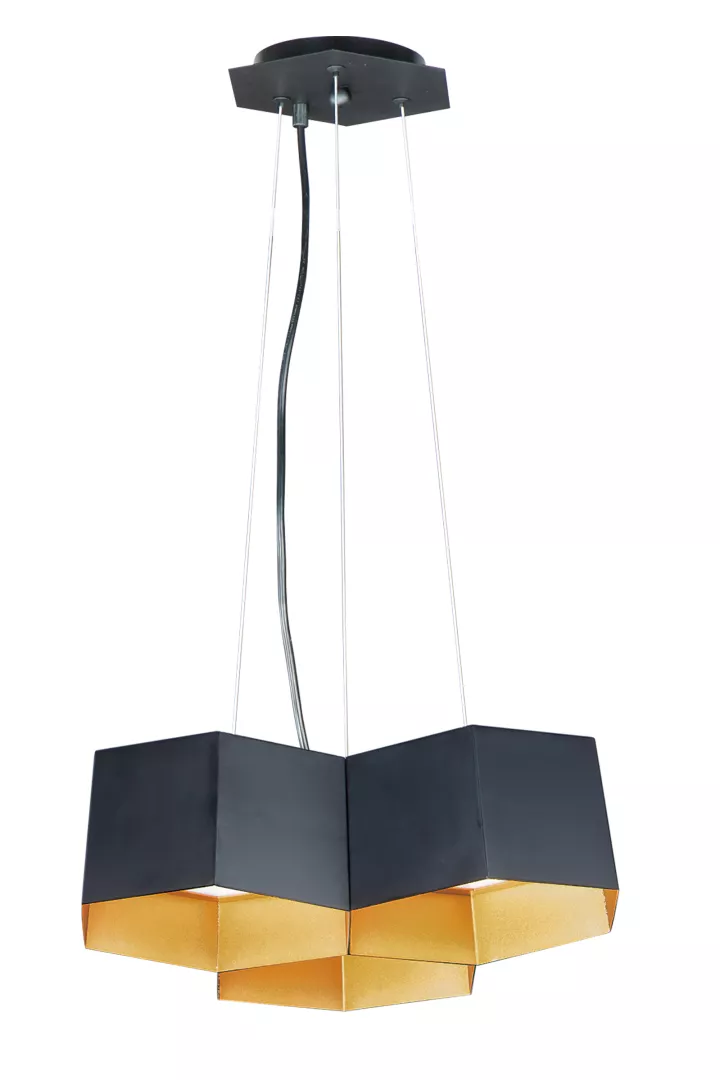Honeycomb 3-Light LED Chandelier material
