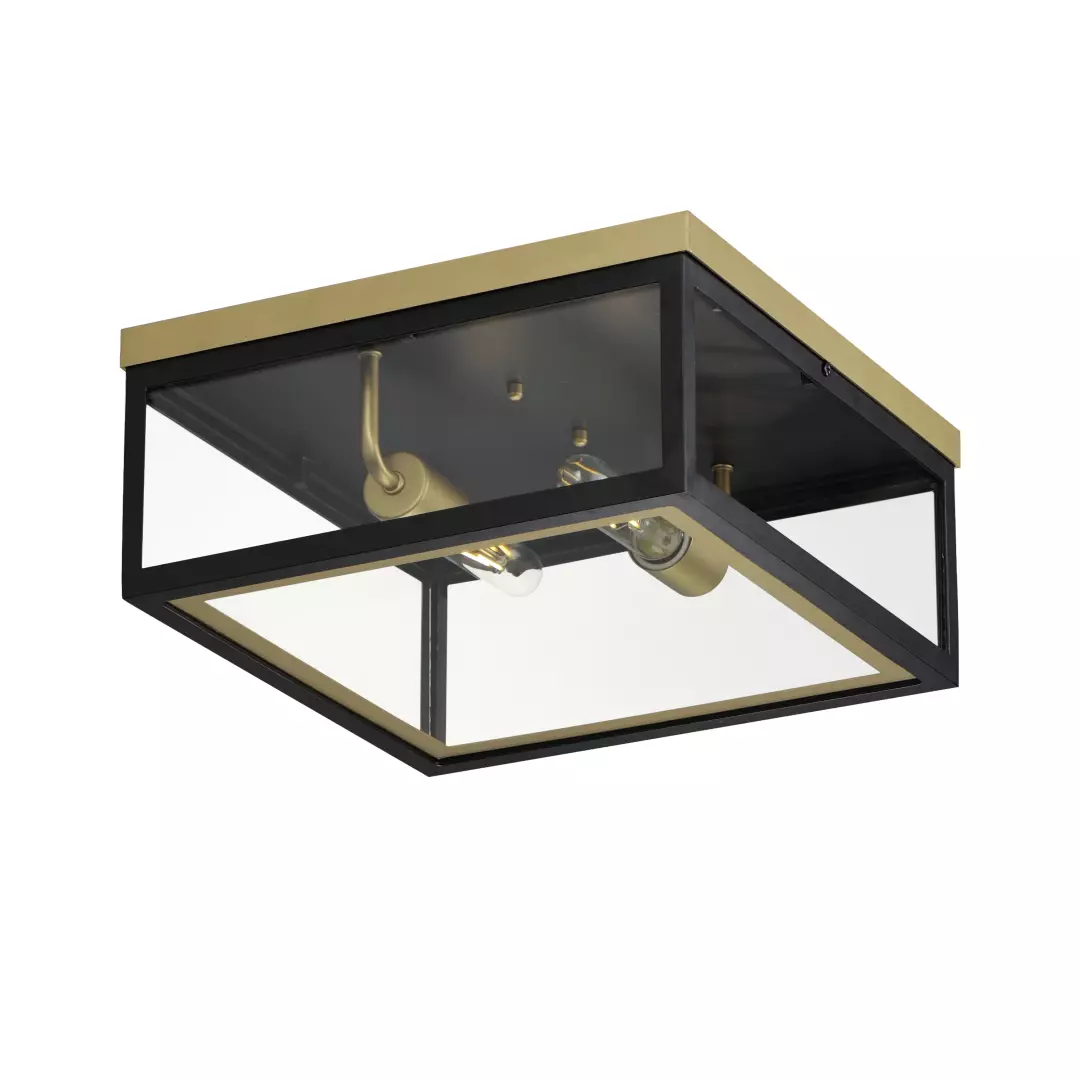 Neoclass 2-Light Outdoor Flush Mount material