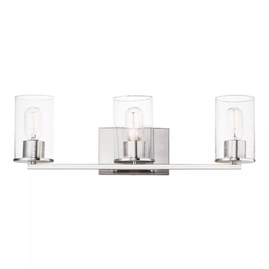 Sleek 3-Light Bath Vanity material