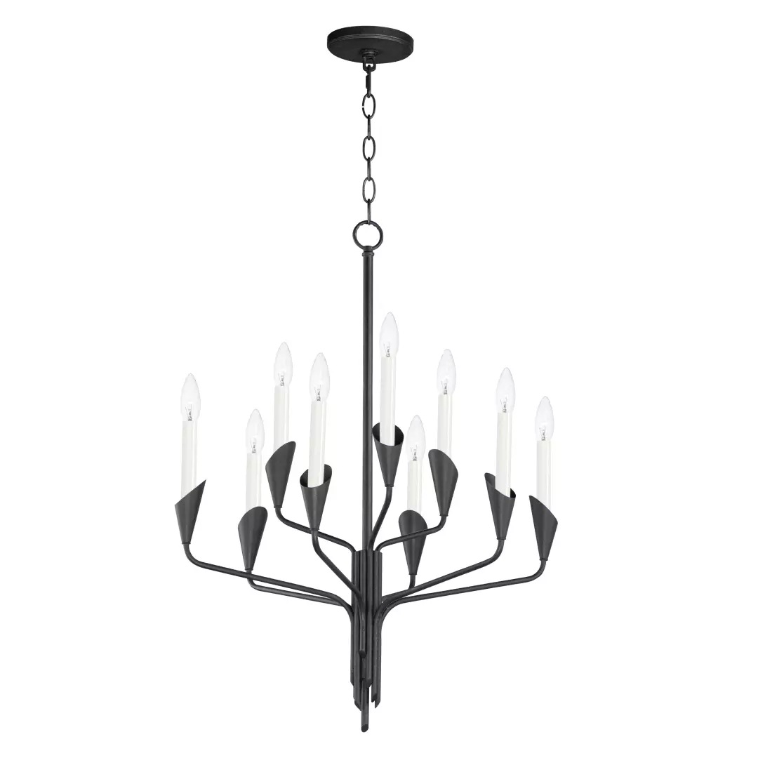 Calyx 9-Light Chandelier material