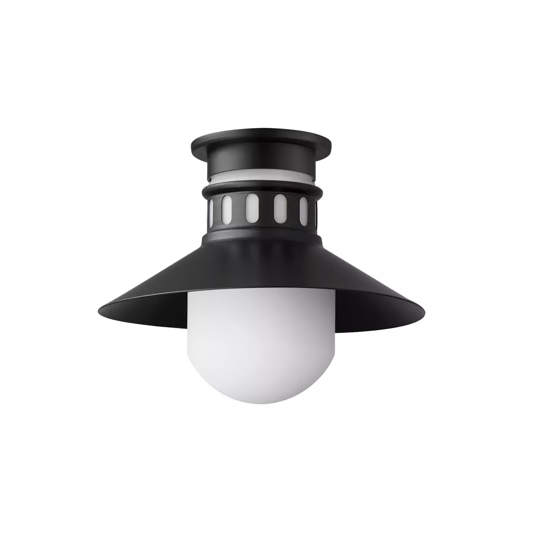 Admiralty 1-Light Outdoor Flush Mount material