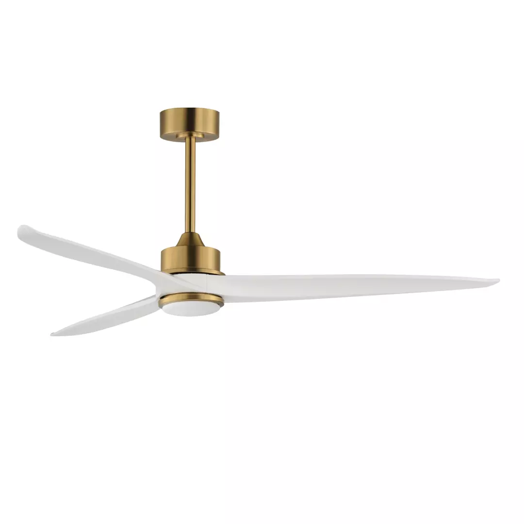 Woodwind 72" Solid Wood Blade Fan w LED Light Kit material