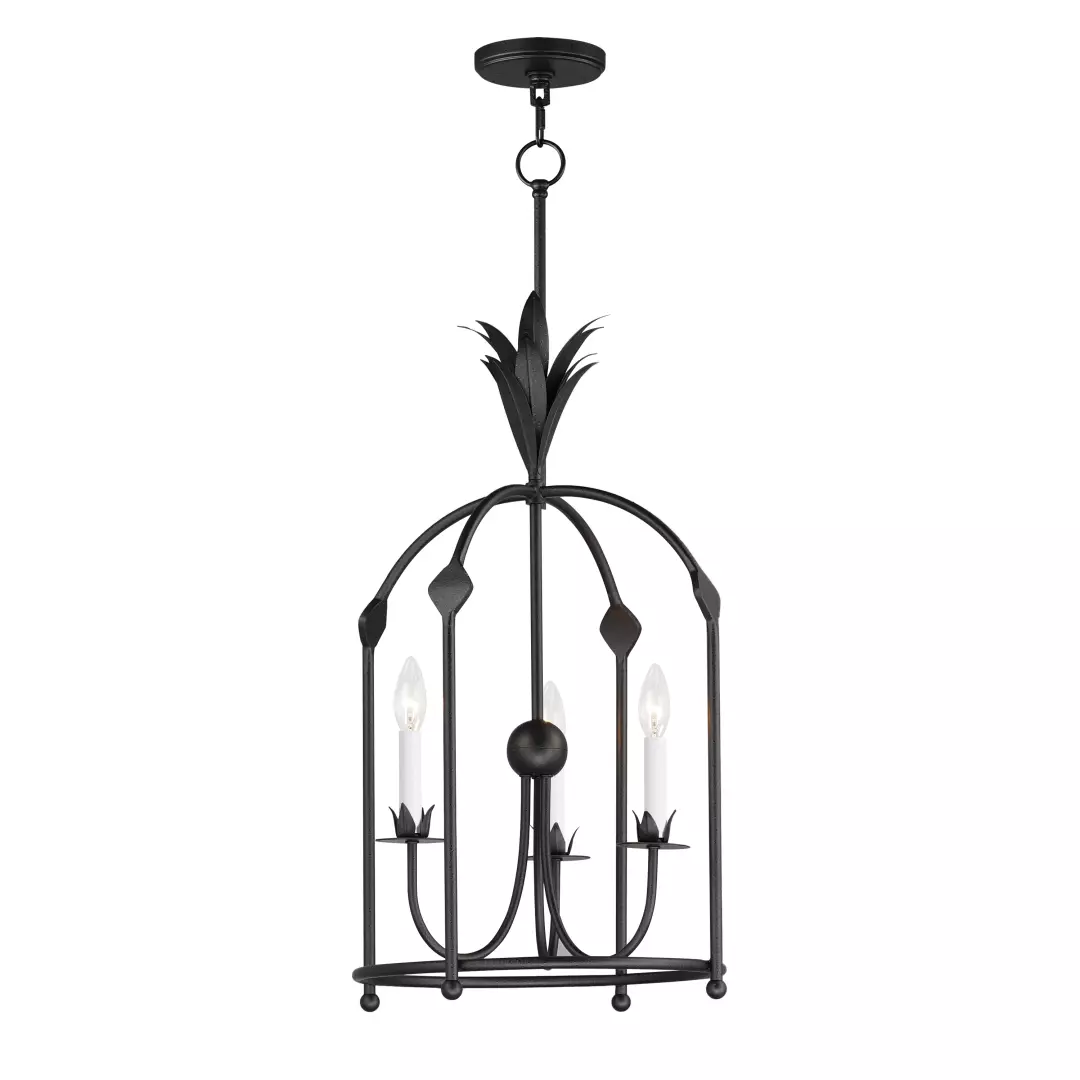 Paloma 3-Light Foyer Pendant material