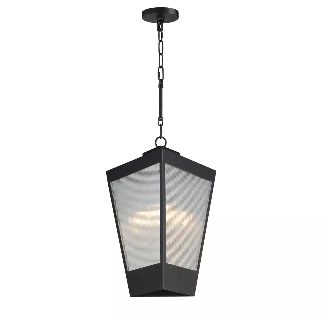 Triform 14" 3-Light Outdoor Pendant material