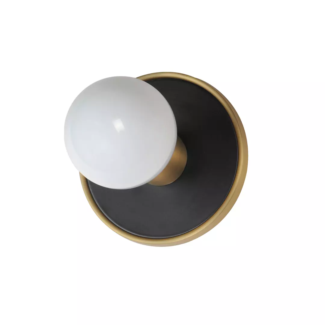 Hollywood 1-Light Sconce w/ LED Bulb material