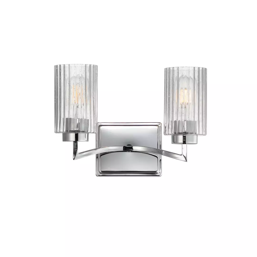 Rigata 2-Light Wall Sconce material