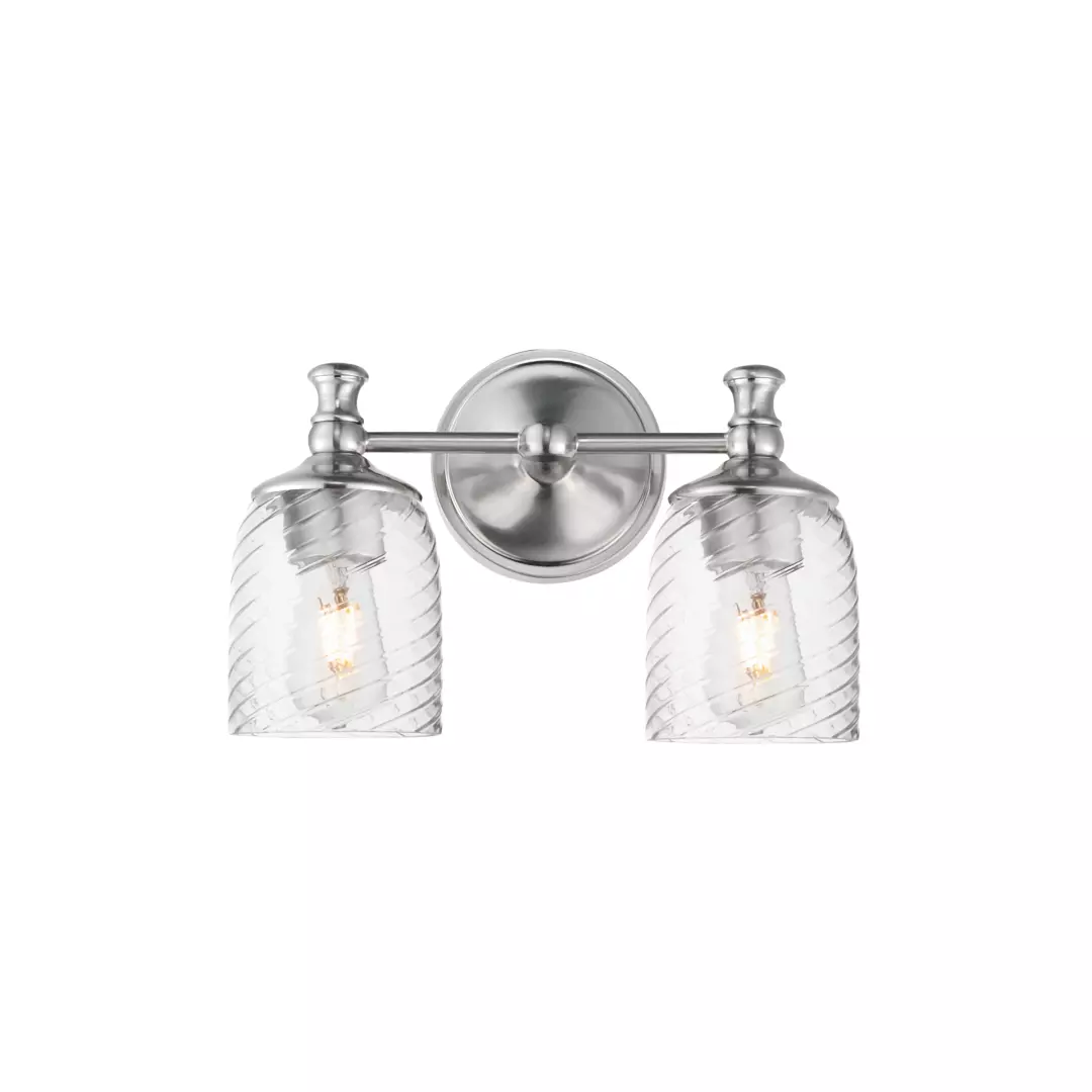 Swirl 2-Light Wall Sconce material