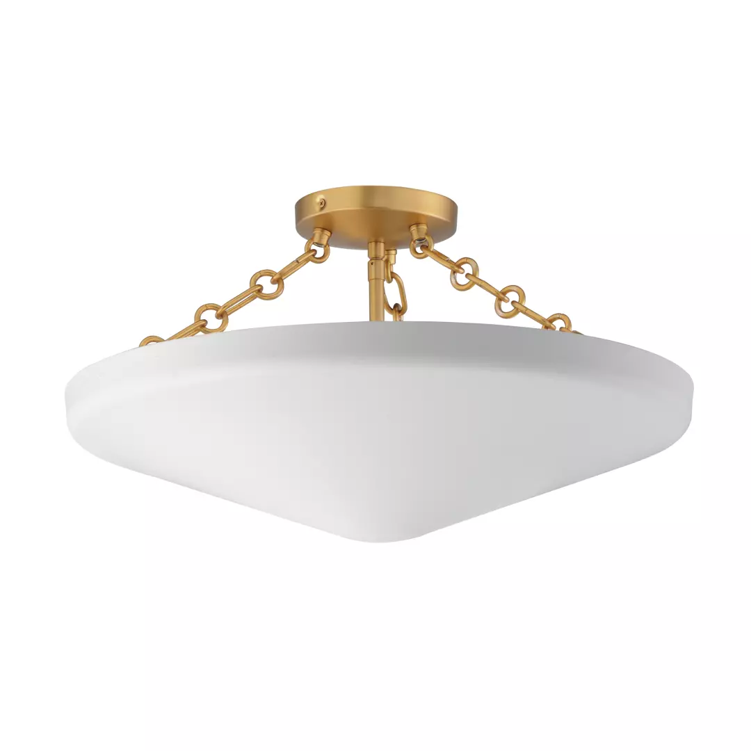 Artemis 3-Light Flush Mount material