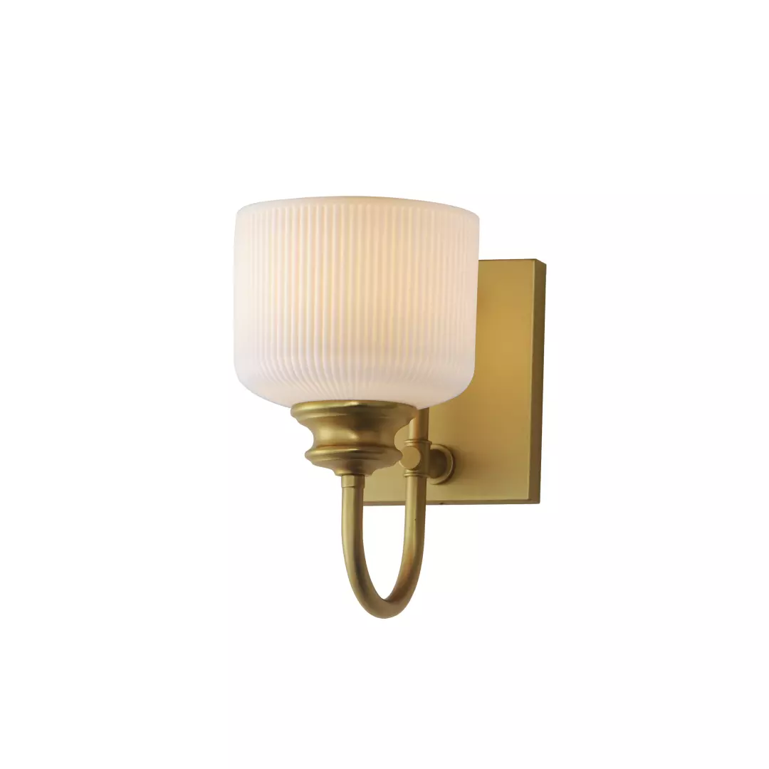 Bisque 1-Light Wall Sconce material