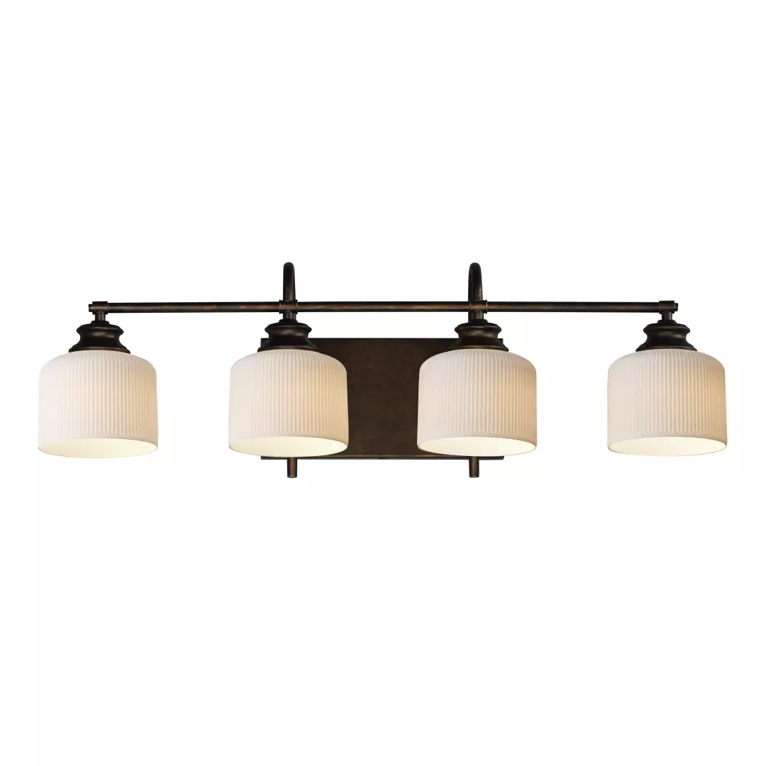 Bisque 4-Light Bath Vanity material