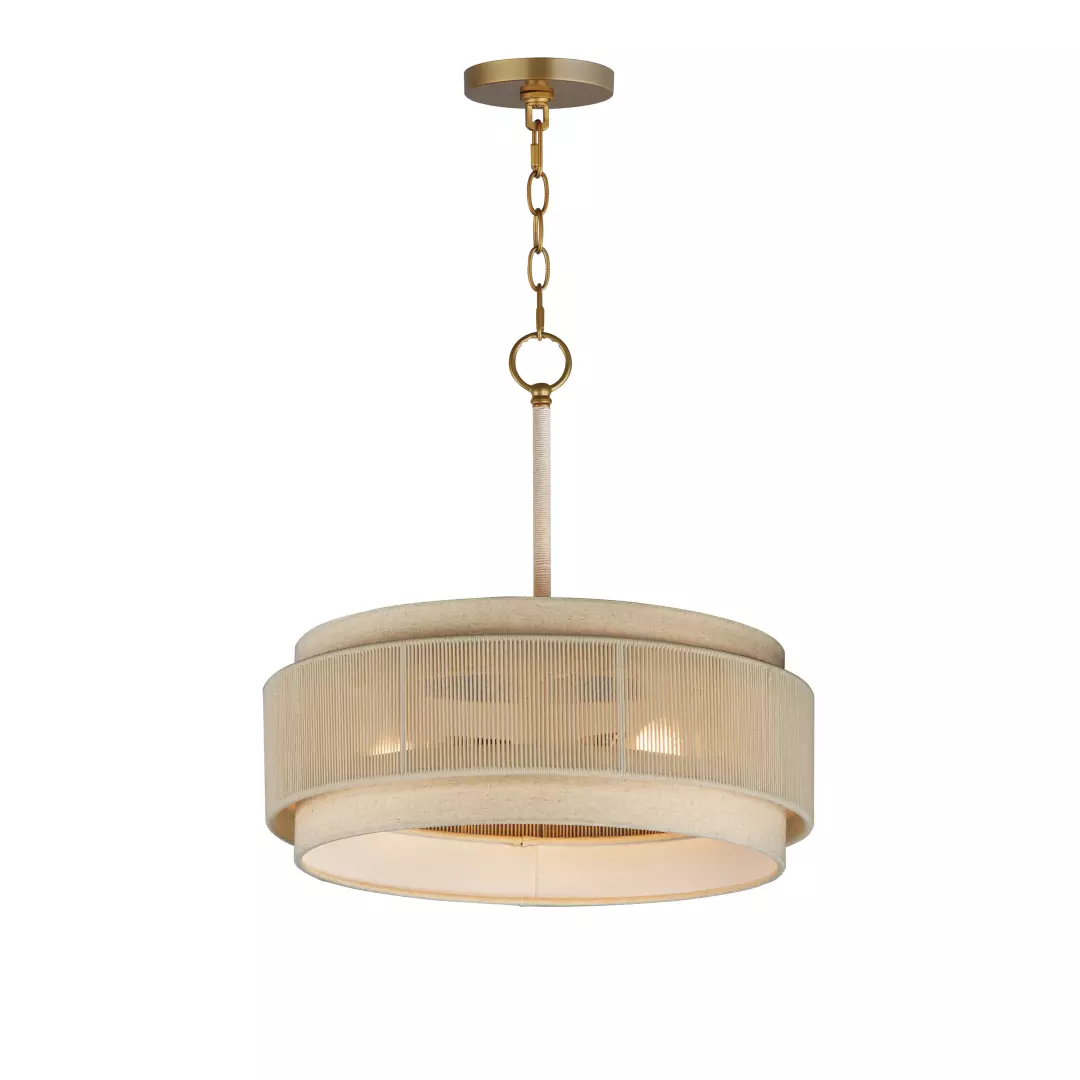 Seacliff 20" 3-Light Pendant material