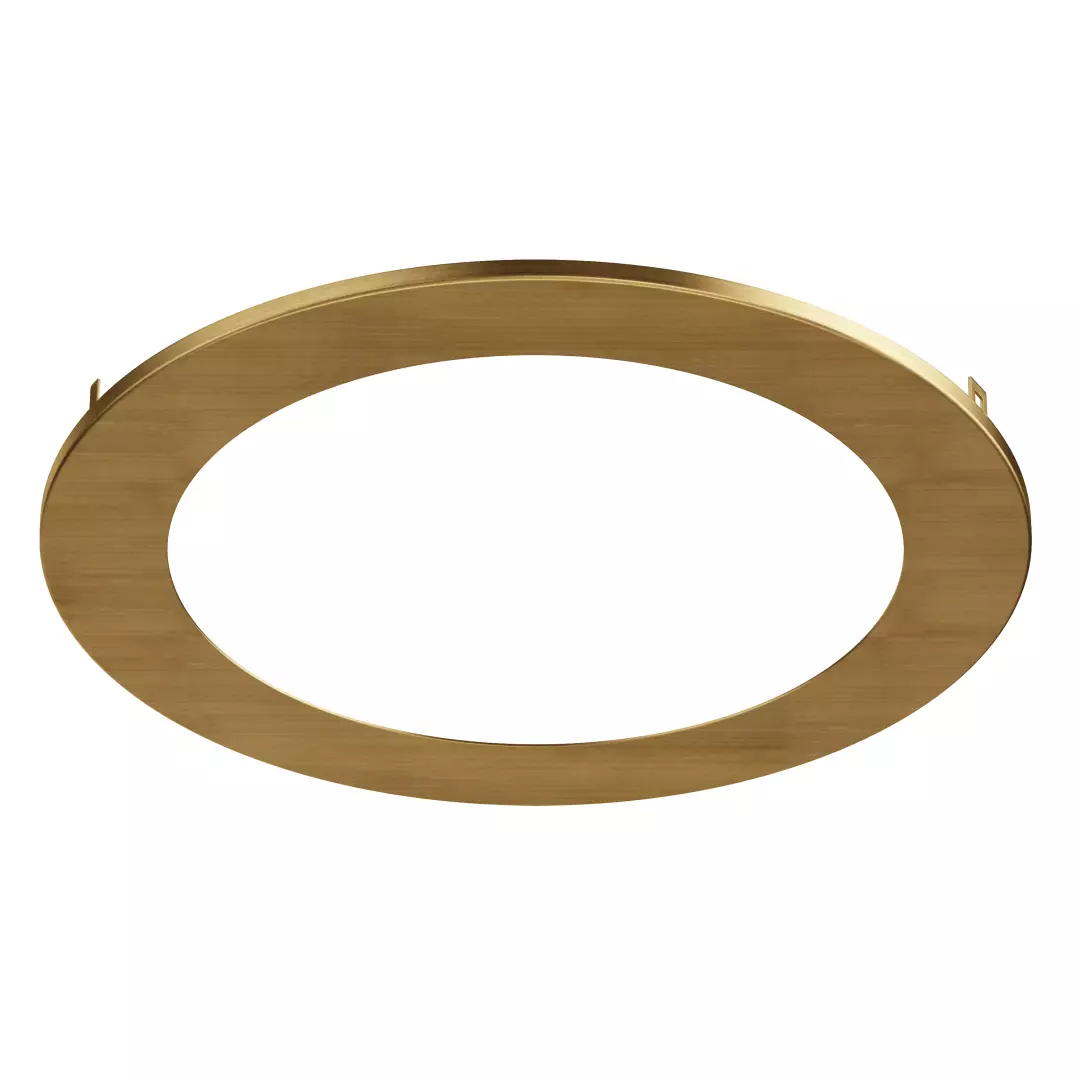 Trim Ring for Slim 7" - Natural Aged Brass material