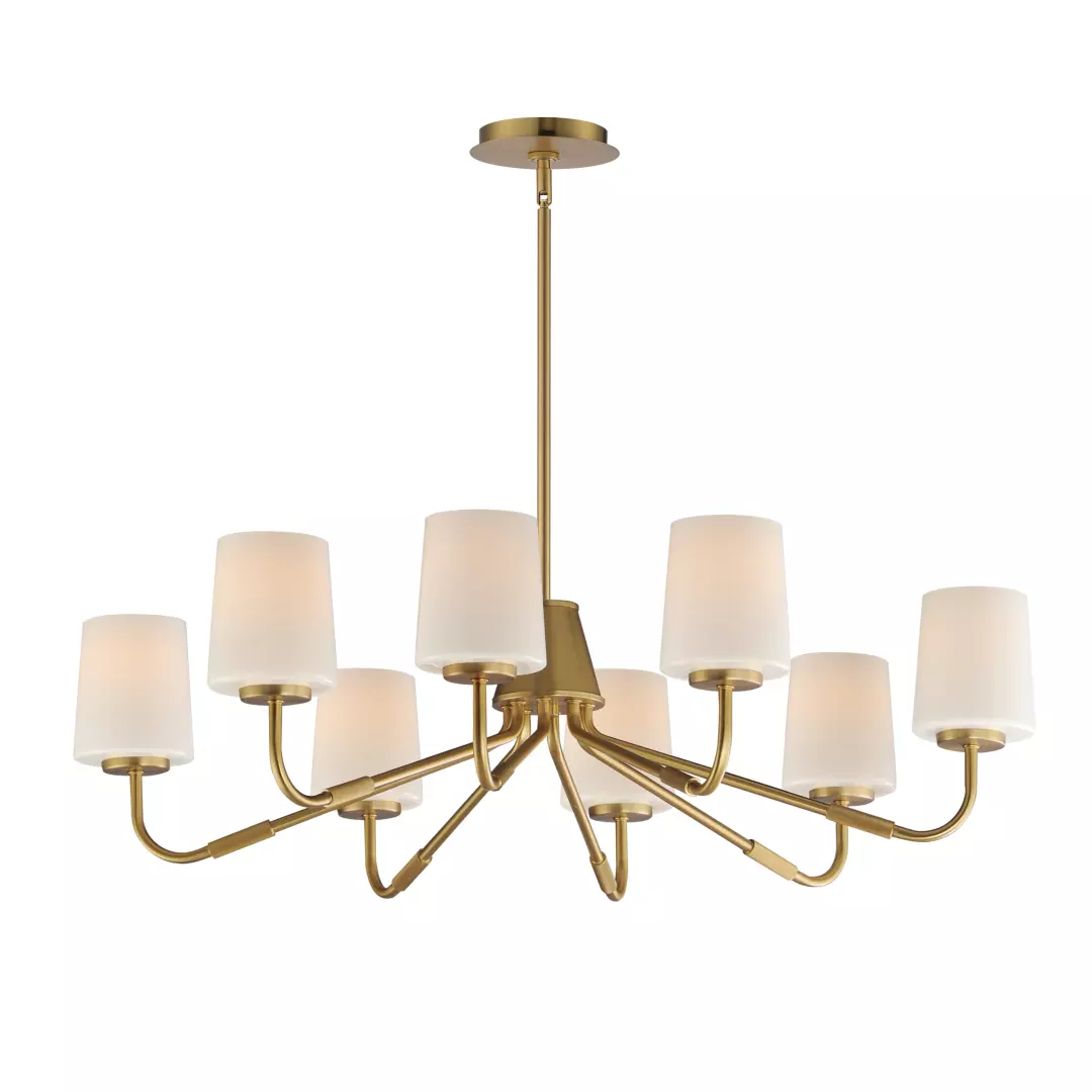 Durham 8-Light Chandelier material