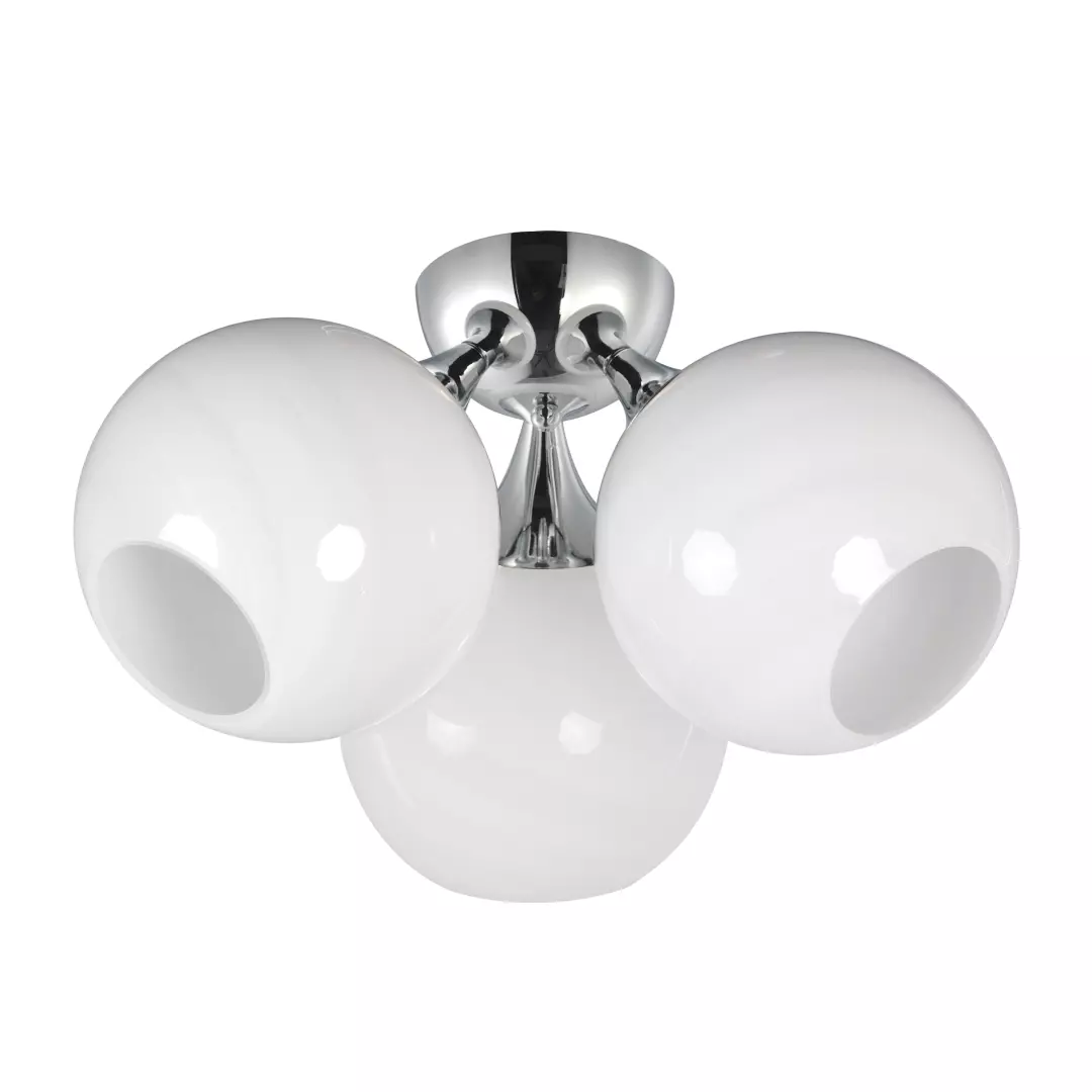 Neve 3-Light Semi Flush material