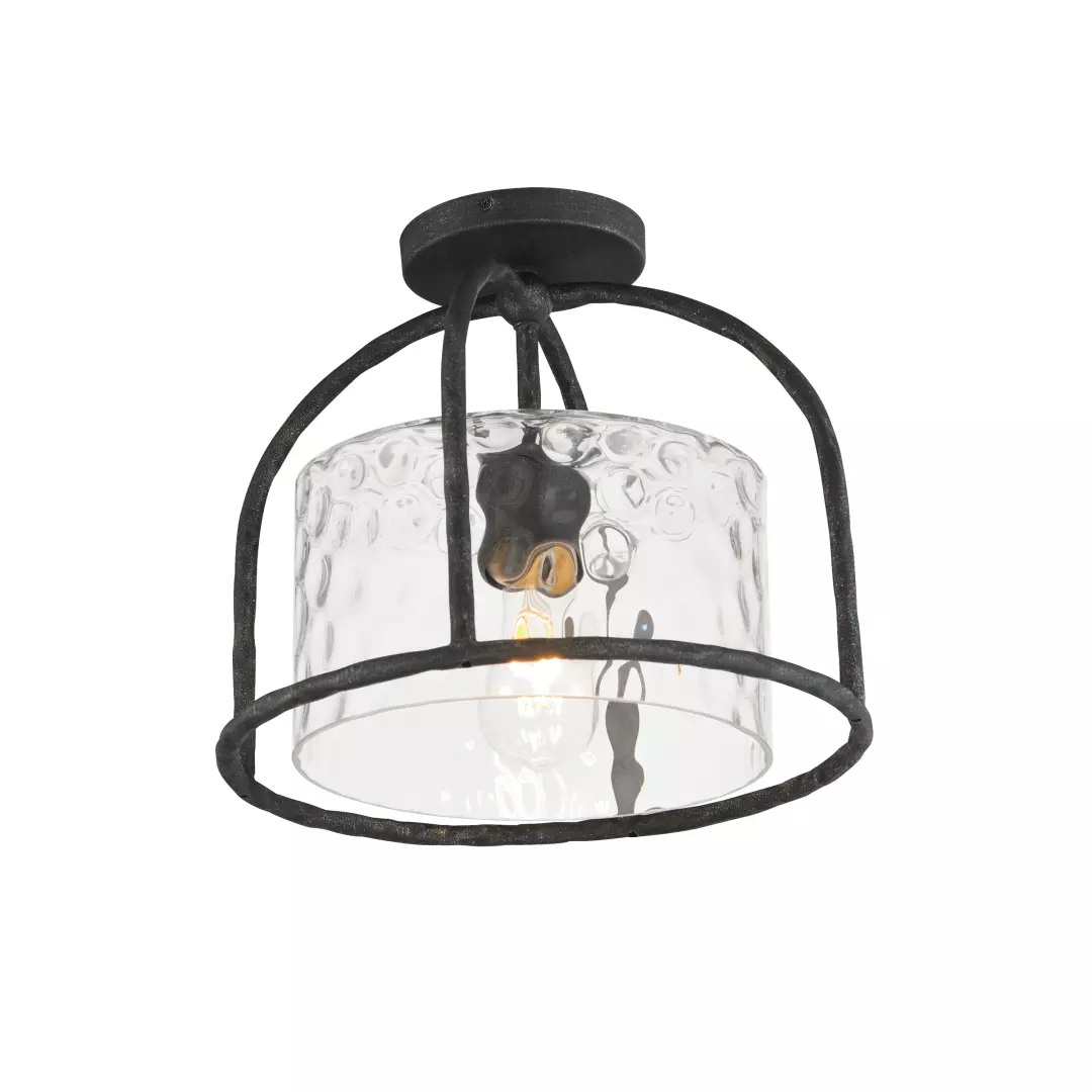 Del Mar 1-Light Semi Flush - Pendant material