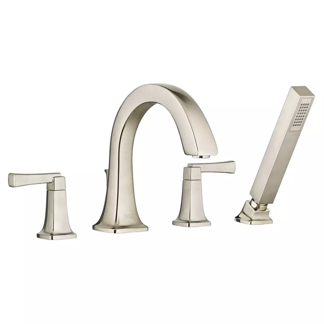 Townsend® Bathtub Faucet With Lever Handles and Personal Shower for Flash® Rough-In Valve material