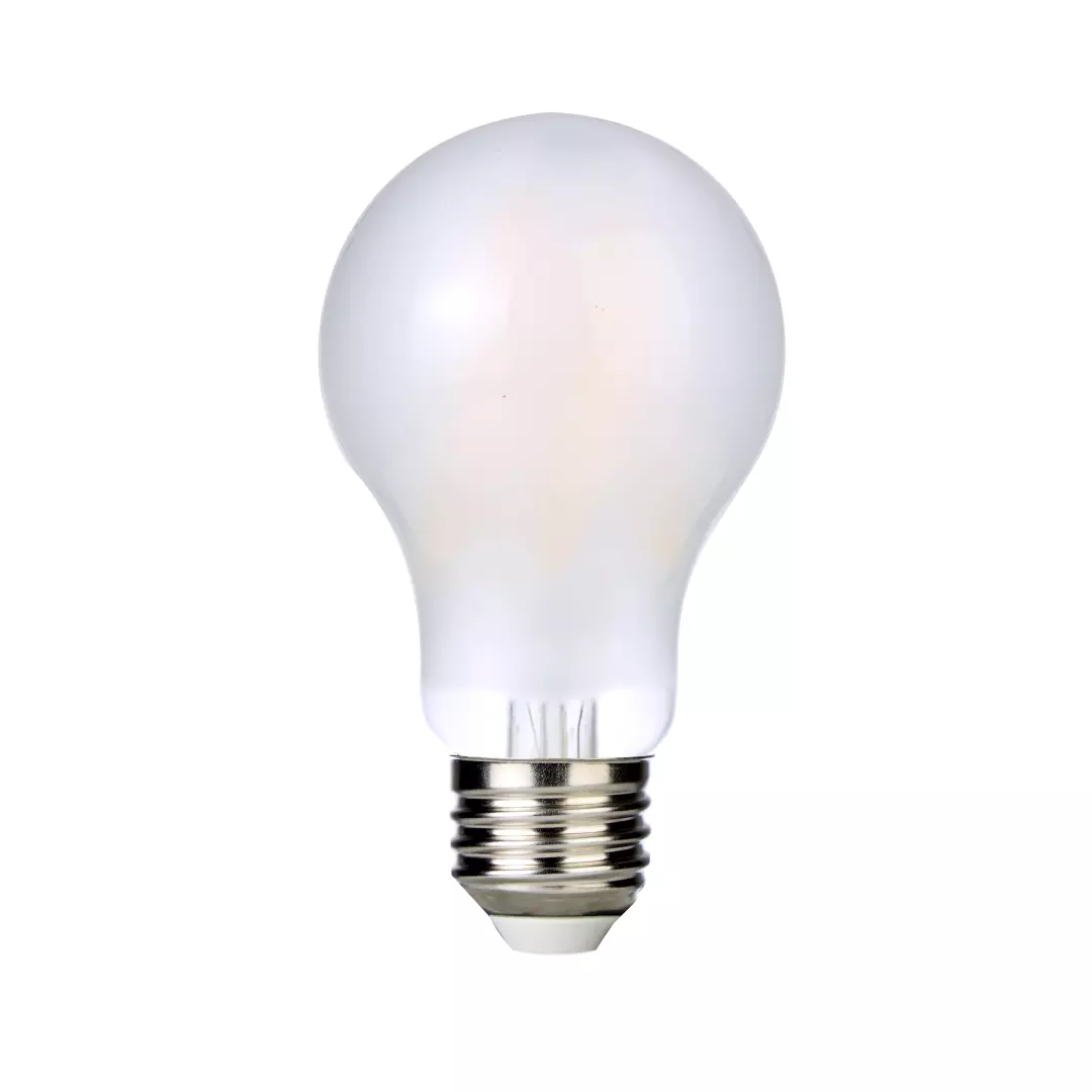 7W LED E26 A19 Dimmable Frosted 3000K material