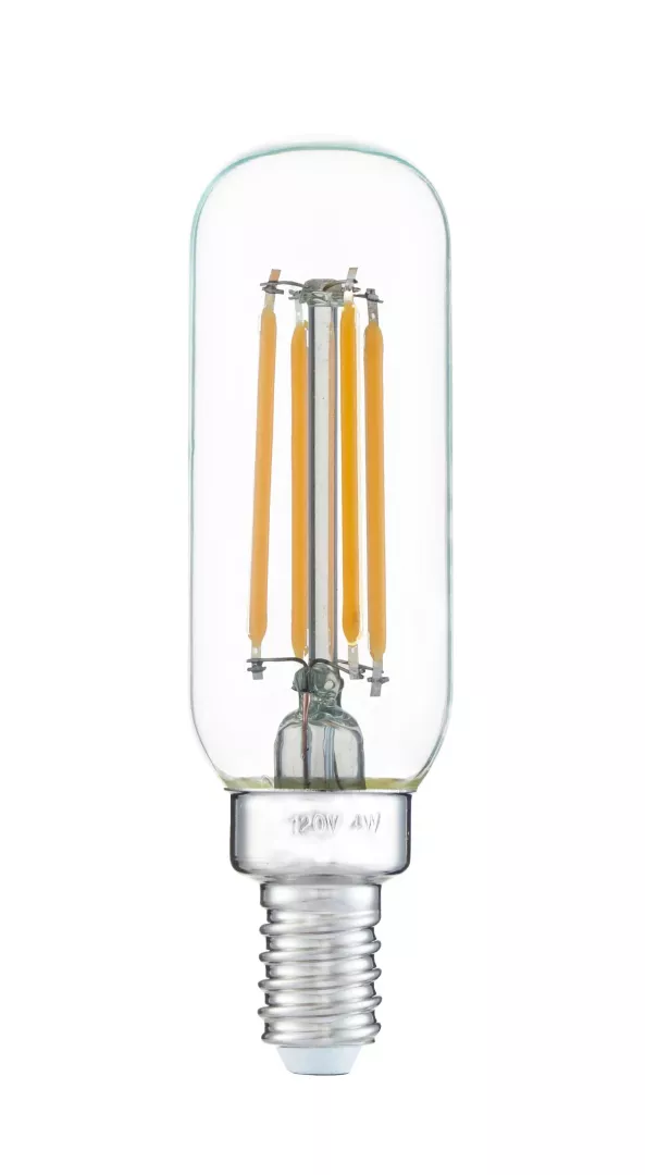 4W LED E12 T8 Dimmable Clear 2200K material