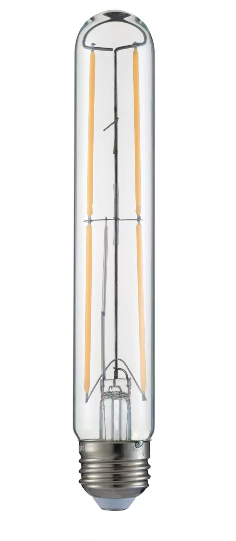 6W LED E26 T10 Clear Dimmable 2700K - 7.25" material