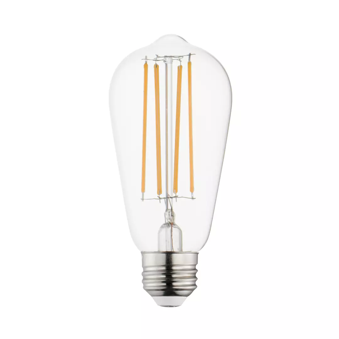4W LED E26 ST58 Dimmable Clear 2200K material
